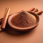 cinnamon-isolated-on-minimalist-background-free-photo